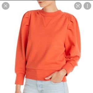 FRAME Sweatshirt Puffed Sleeves